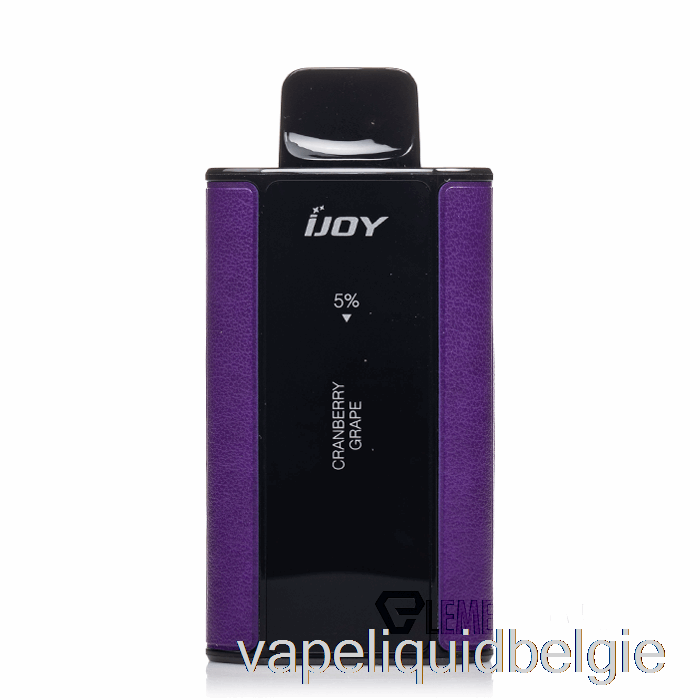 Vape-vloeistof Ijoy Captain 10000 Wegwerp Cranberry-druif